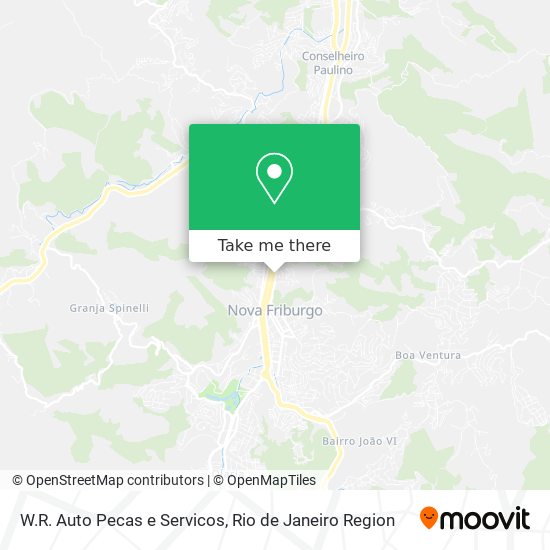 W.R. Auto Pecas e Servicos map