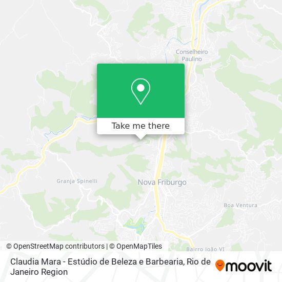 Claudia Mara - Estúdio de Beleza e Barbearia map