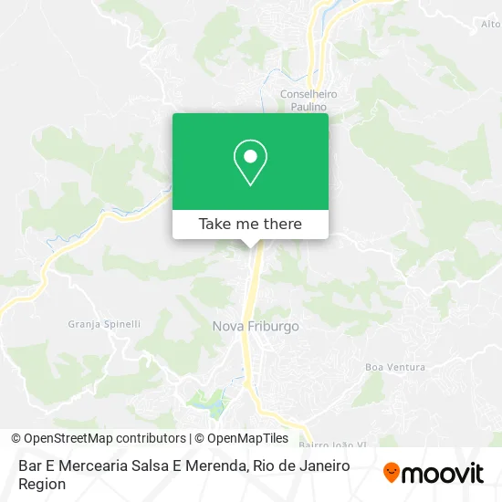 Bar E Mercearia Salsa E Merenda map