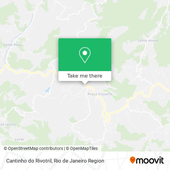 Cantinho do Rivotril map