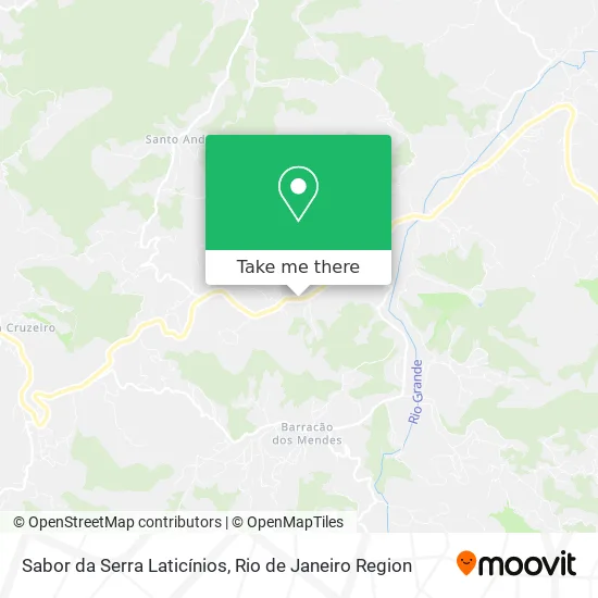 Sabor da Serra Laticínios map