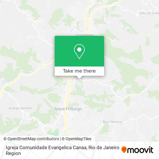 Igreja Comunidade Evangelica Canaa map