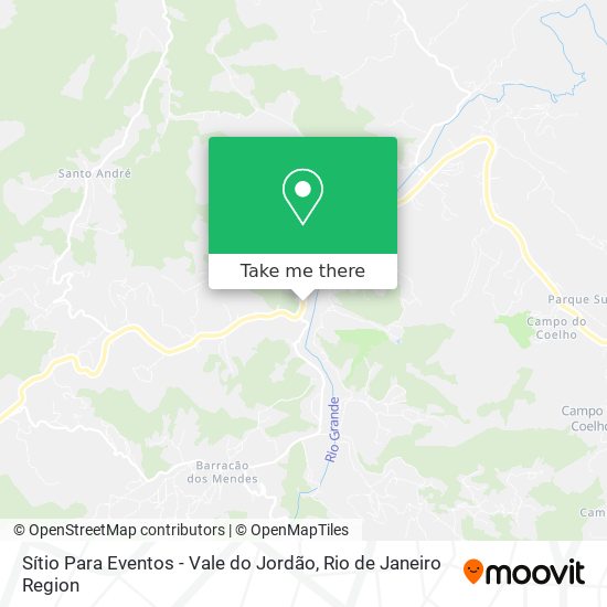 Sítio Para Eventos - Vale do Jordão map