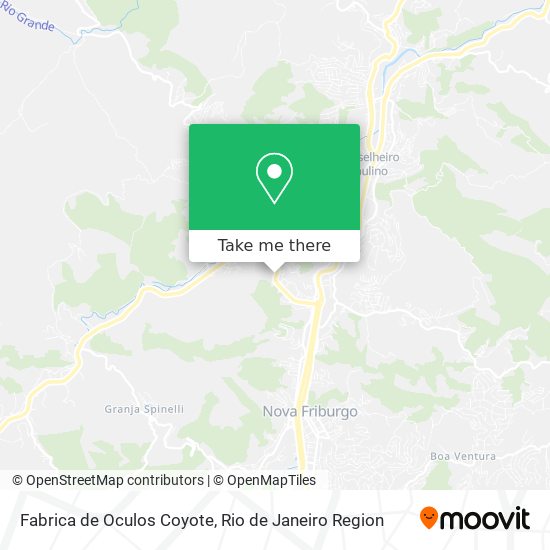 Fabrica de Oculos Coyote map