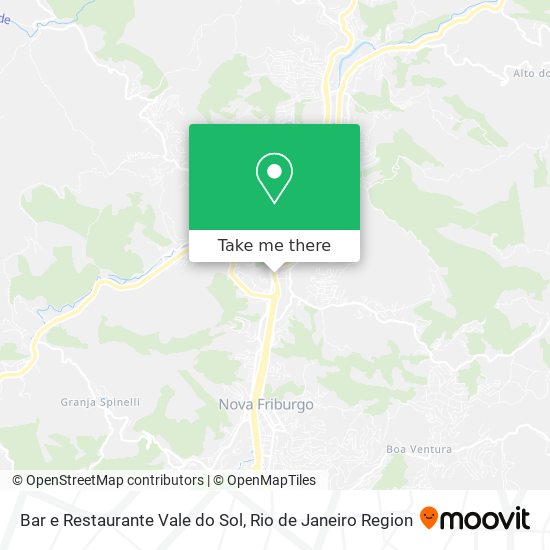 Bar e Restaurante Vale do Sol map