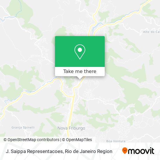J. Saippa Representacoes map
