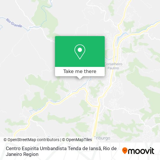 Centro Espirita Umbandista Tenda de Iansã map