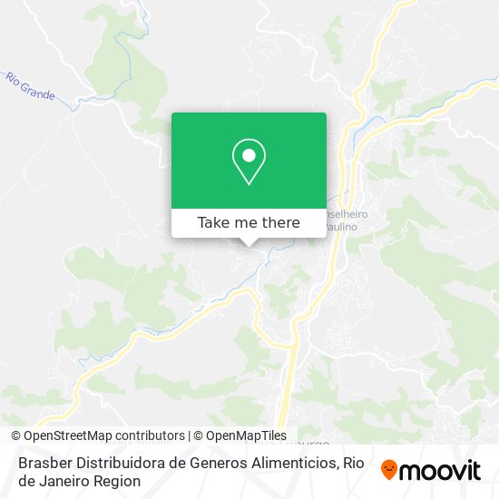 Brasber Distribuidora de Generos Alimenticios map
