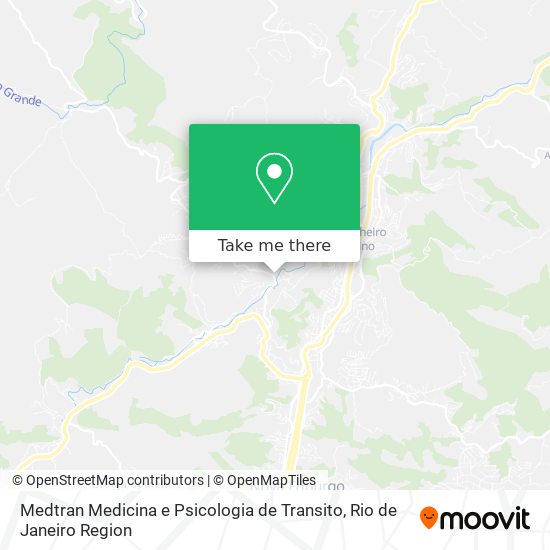Medtran Medicina e Psicologia de Transito map