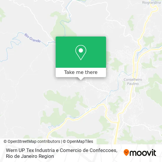 Wern UP Tex Industria e Comercio de Confeccoes map