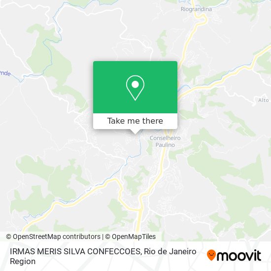 IRMAS MERIS SILVA CONFECCOES map