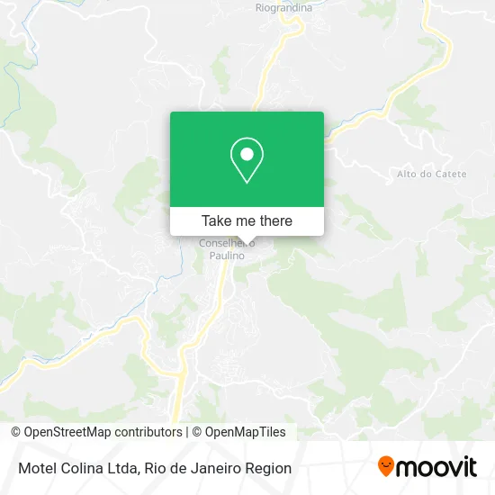 Motel Colina Ltda map