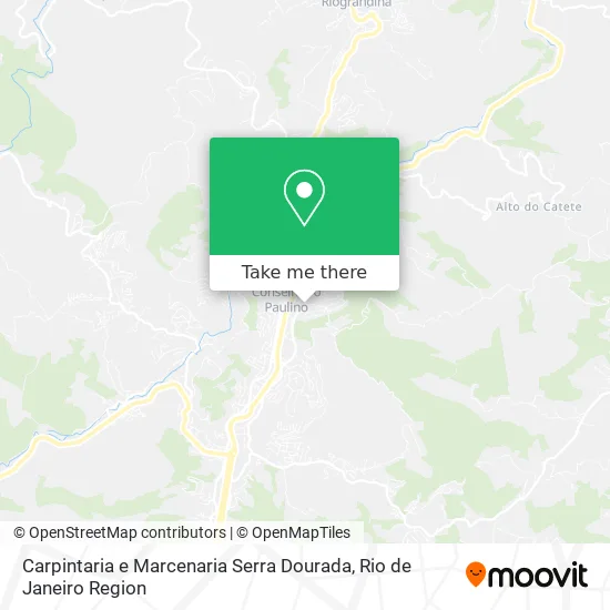 Carpintaria e Marcenaria Serra Dourada map