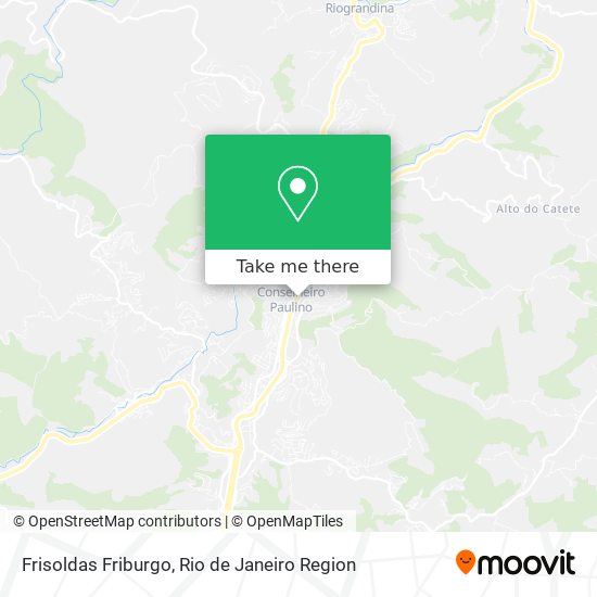 Frisoldas Friburgo map