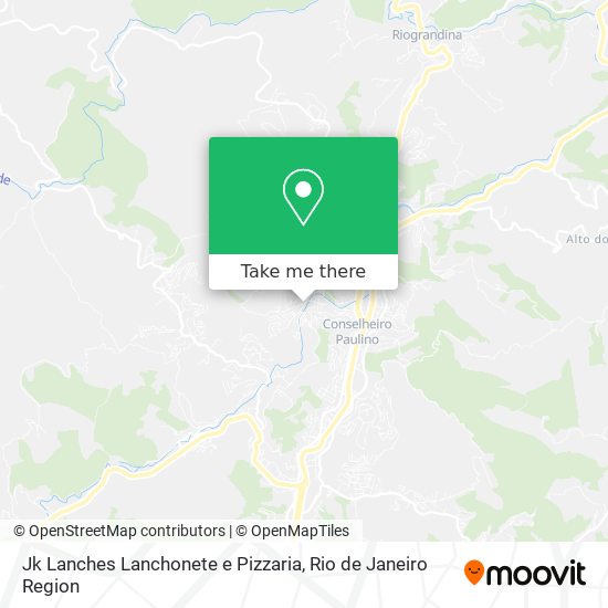 Mapa Jk Lanches Lanchonete e Pizzaria