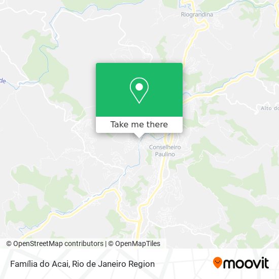 Família do Acai map