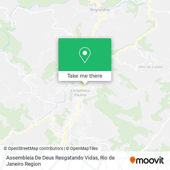 Assembleia De Deus Resgatando Vidas map