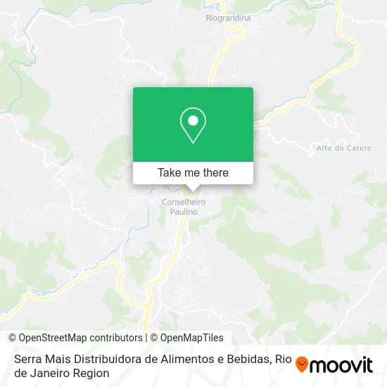 Serra Mais Distribuidora de Alimentos e Bebidas map