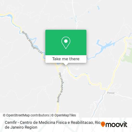 Cemfir - Centro de Medicina Fisica e Reabilitacao map
