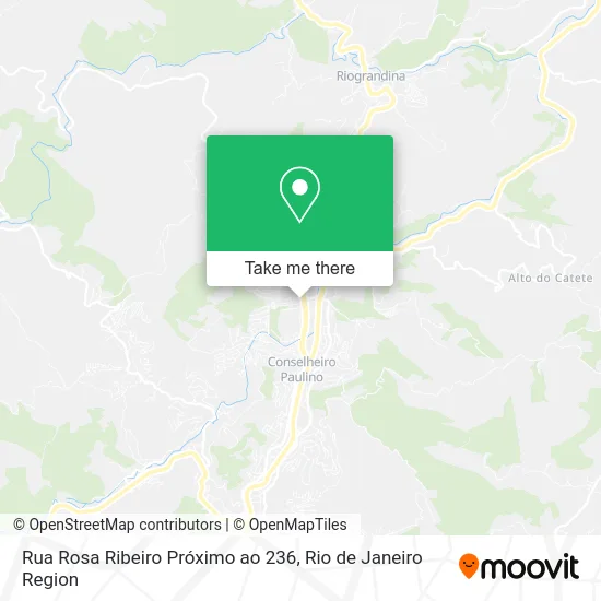 Rua Rosa Ribeiro Próximo ao 236 map