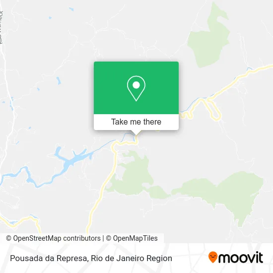 Pousada da Represa map