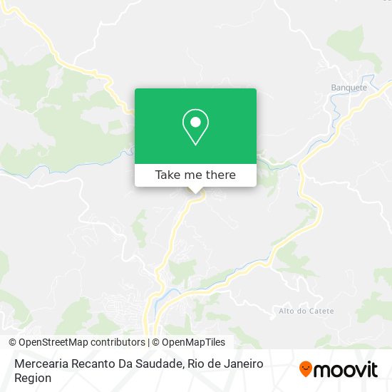 Mercearia Recanto Da Saudade map