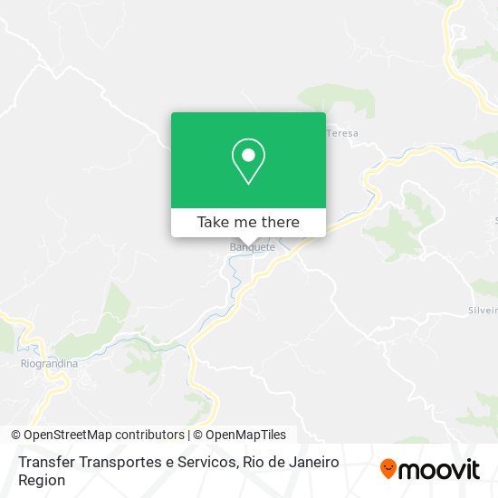Transfer Transportes e Servicos map