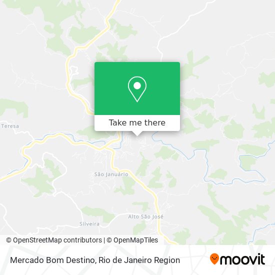 Mercado Bom Destino map