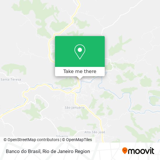 Banco do Brasil map