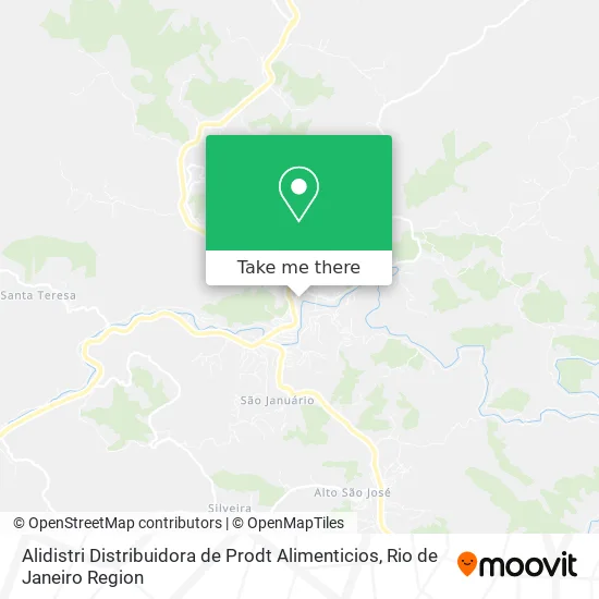 Alidistri Distribuidora de Prodt Alimenticios map