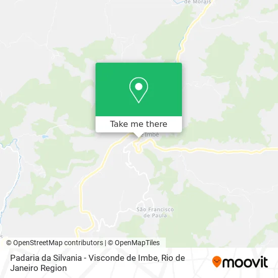 Padaria da Silvania - Visconde de Imbe map