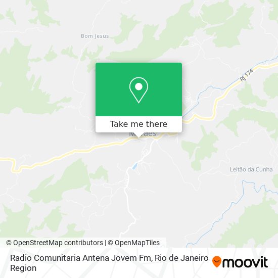 Radio Comunitaria Antena Jovem Fm map