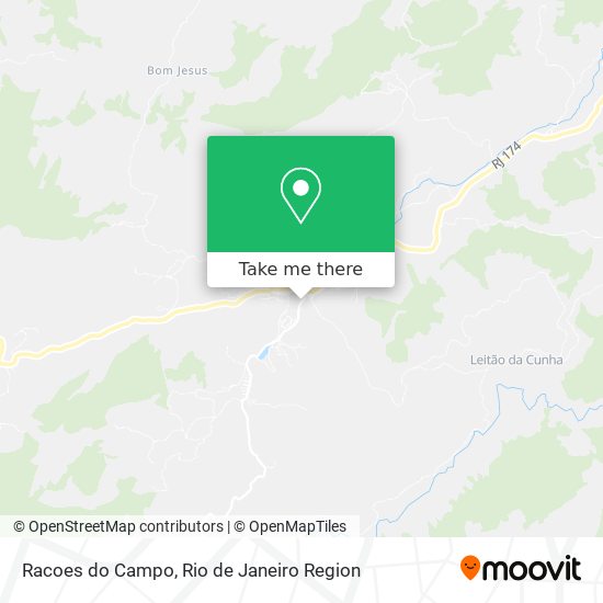 Racoes do Campo map