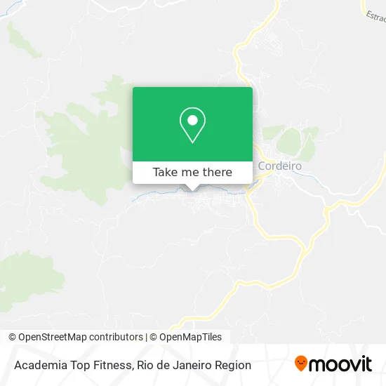 Academia Top Fitness map
