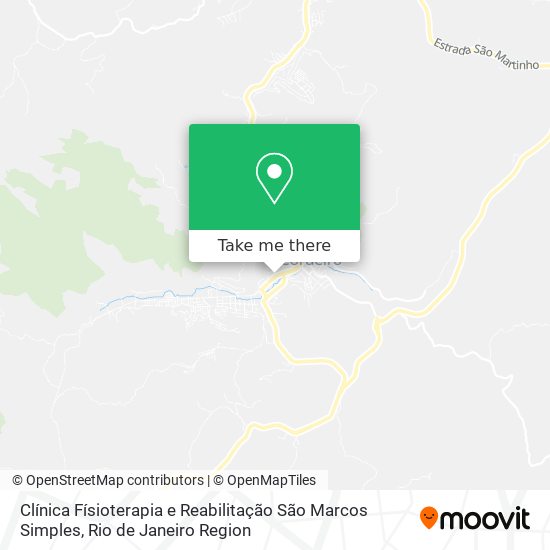 Clínica Físioterapia e Reabilitação São Marcos Simples map