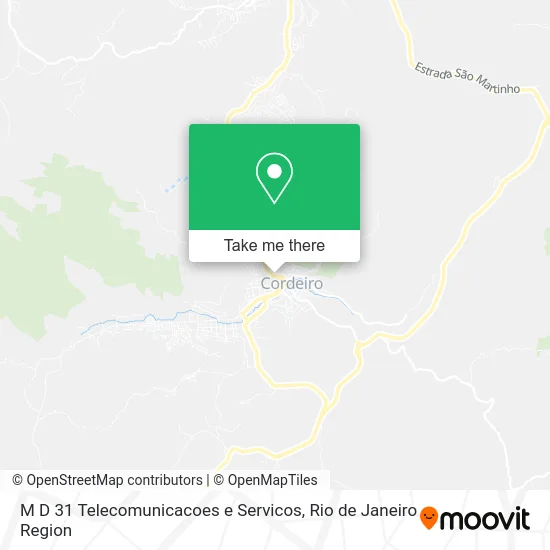 M D 31 Telecomunicacoes e Servicos map