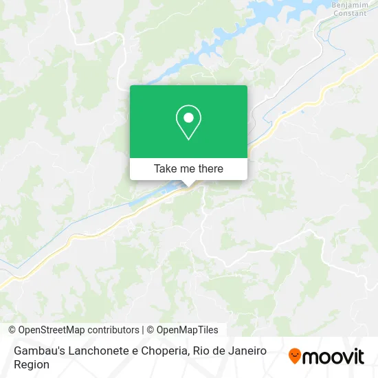 Gambau's Lanchonete e Choperia map