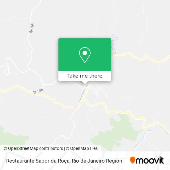 Mapa Restaurante Sabor da Roça