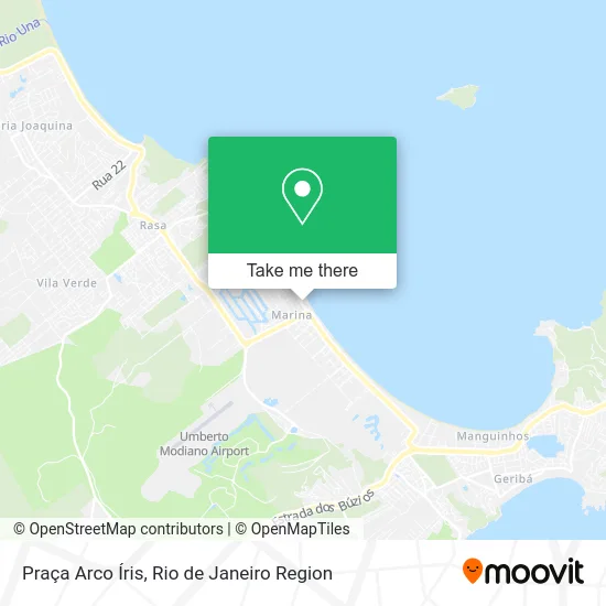 Praça Arco Íris map