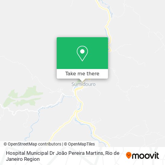 Hospital Municipal Dr João Pereira Martins map