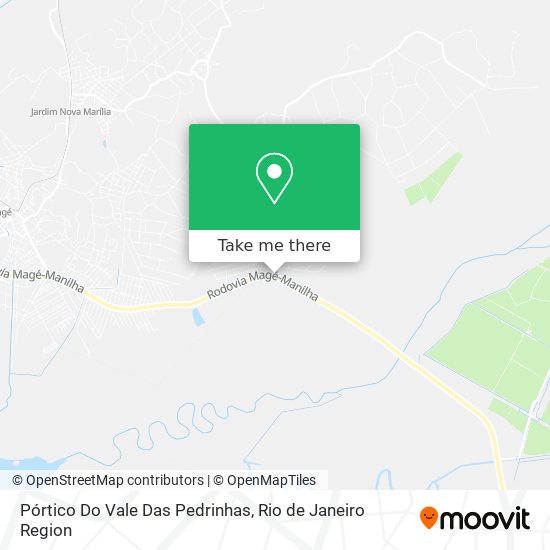 Pórtico Do Vale Das Pedrinhas map
