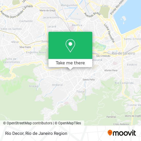 Rio Decor map