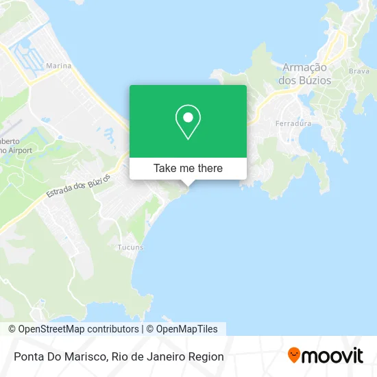 Ponta Do Marisco map