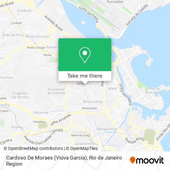 Cardoso De Moraes (Viúva Garcia) map