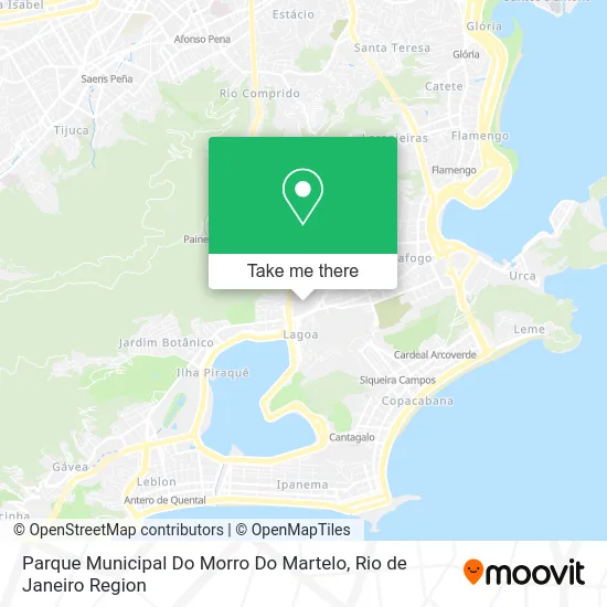 Parque Municipal Do Morro Do Martelo map