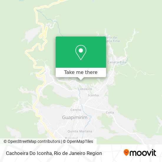 Cachoeira Do Iconha map