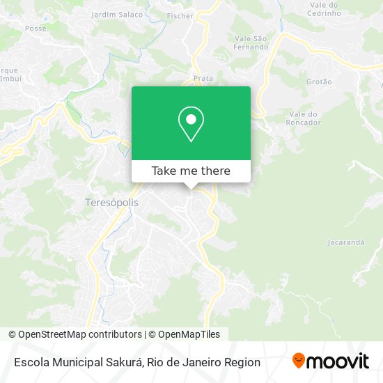 Escola Municipal Sakurá map