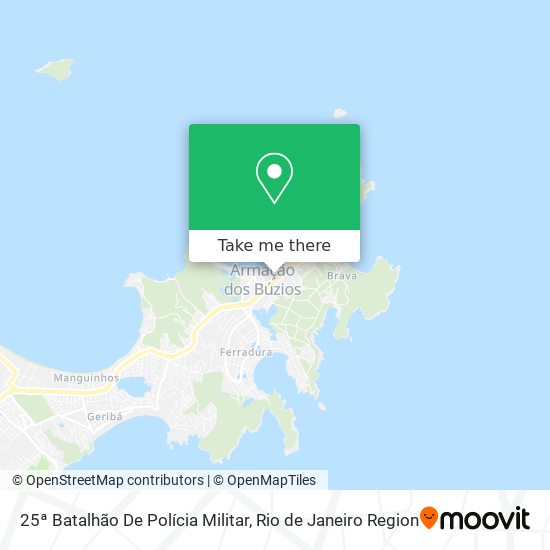 25ª Batalhão De Polícia Militar map