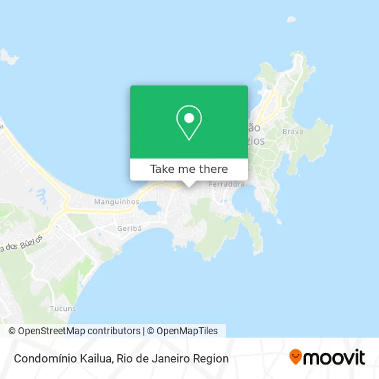 Condomínio Kailua map