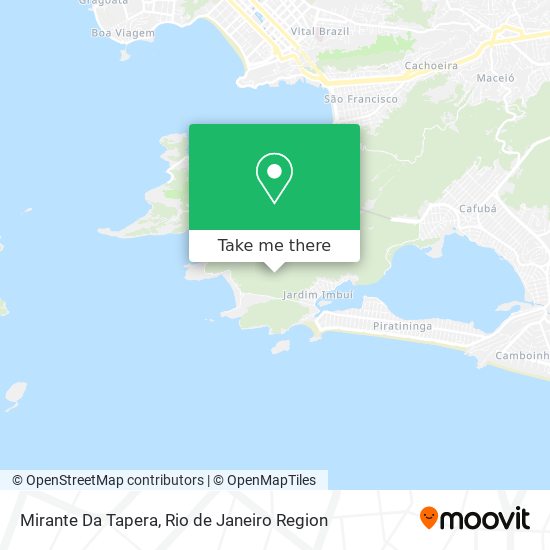 Mirante Da Tapera map